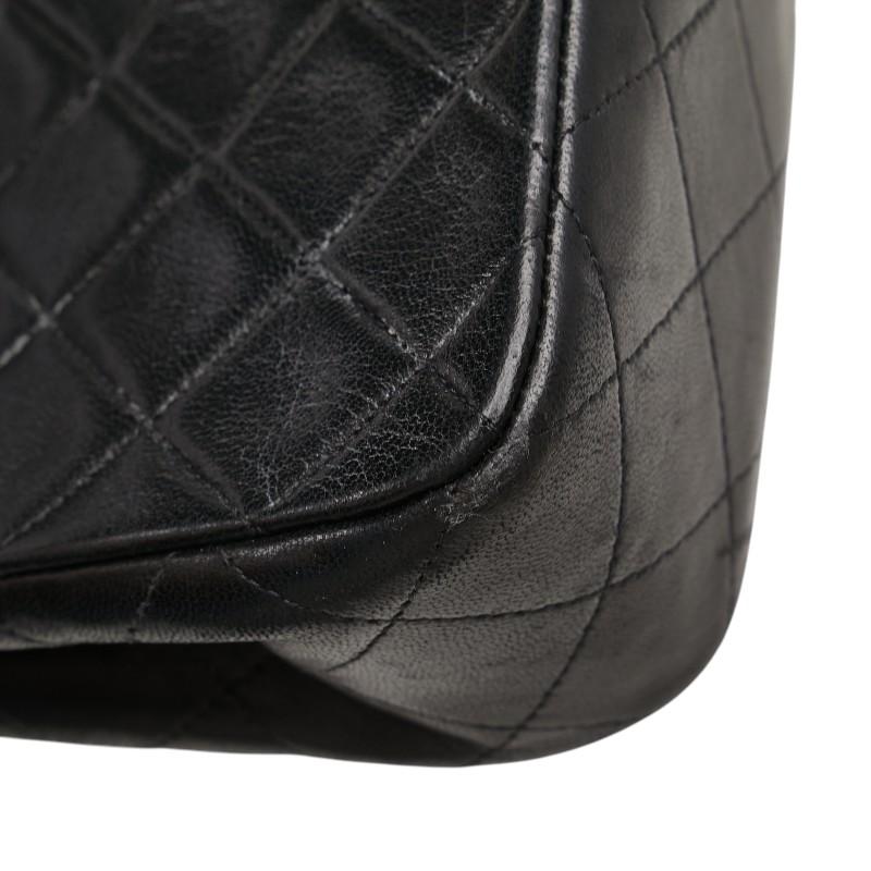 シャネル ココマーク マトラッセ 斜め掛け チェーン ショルダーバッグ ブラック レザー レディース CHANEL 【中古】 CHANEL（シャネル） ココマーク マトラッセ 斜め掛け チェーン
