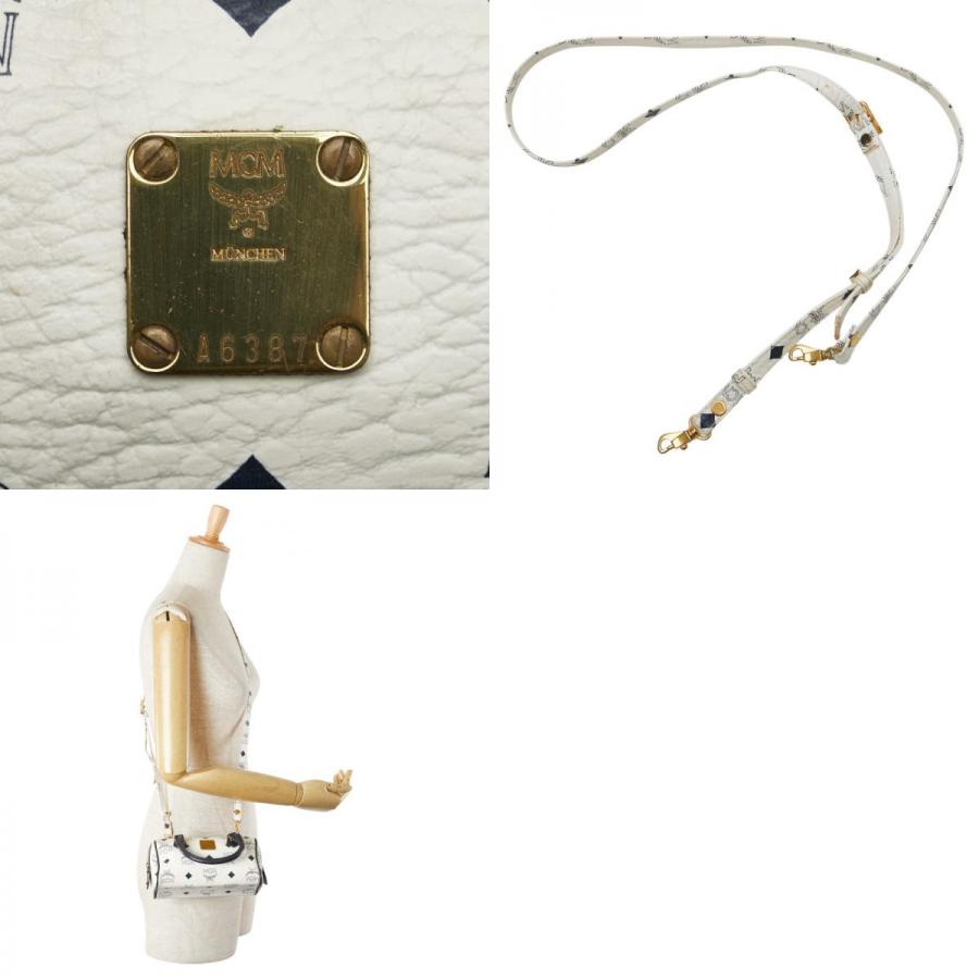 MCM エムシーエム ミニボストン バッグ 2way ホワイト 白 ショルダー 楽天市場】【バッグ】MCM エムシーエム ミニボストンバッグ