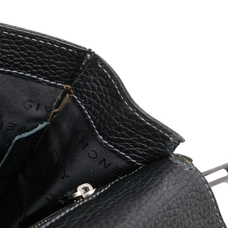 ジバンシー ロゴ セカンドバッグ ブラック レザー レディース Givenchy