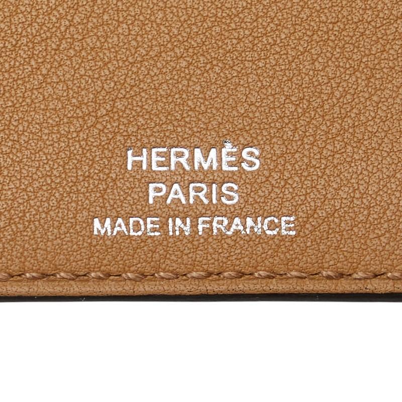 HERMES（エルメス） EAジップ PM ノートパッド 手帳カバー エトゥープ