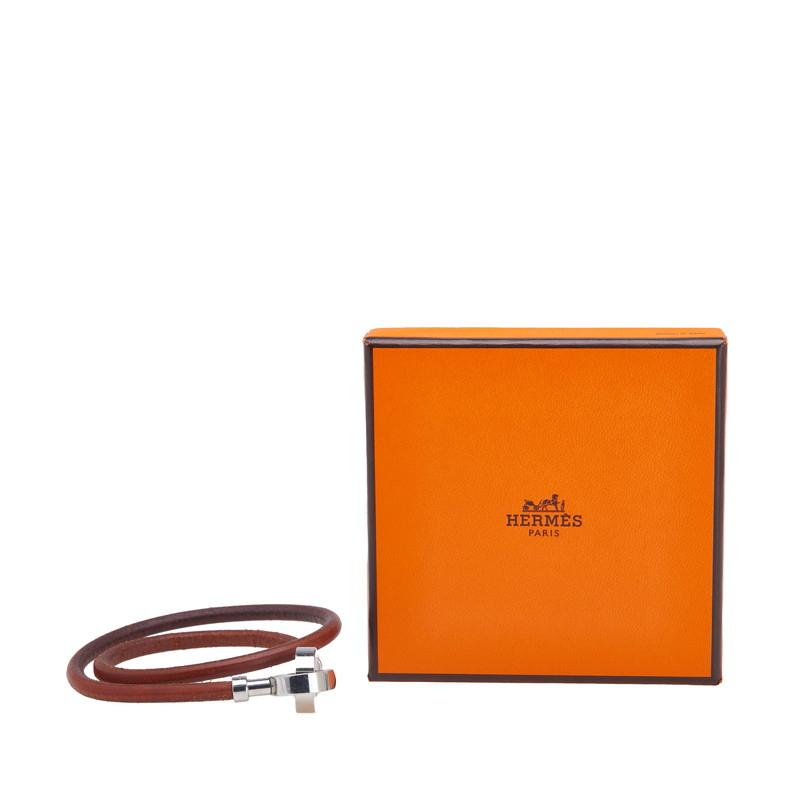 HERMES（エルメス） ランスロット ブレスレット チョーカー ブラウン