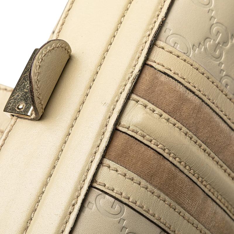 グッチ グッチシマ ハンドバッグ ドクターズバッグ 146002 ベージュ レザー レディース GUCCI 【中古】 GUCCI（グッチ） グッチシマ ハンドバッグ ドクターズバッグ 146002