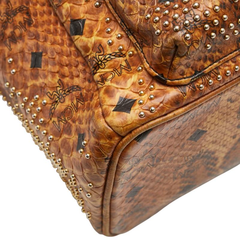 MCM（エムシーエム） エム シー エム ヴィセトス ロゴグラム スタッズ