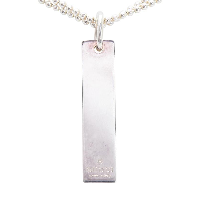 GUCCI グッチ ネックレス ボールチェーン ダブルチェーン SV925