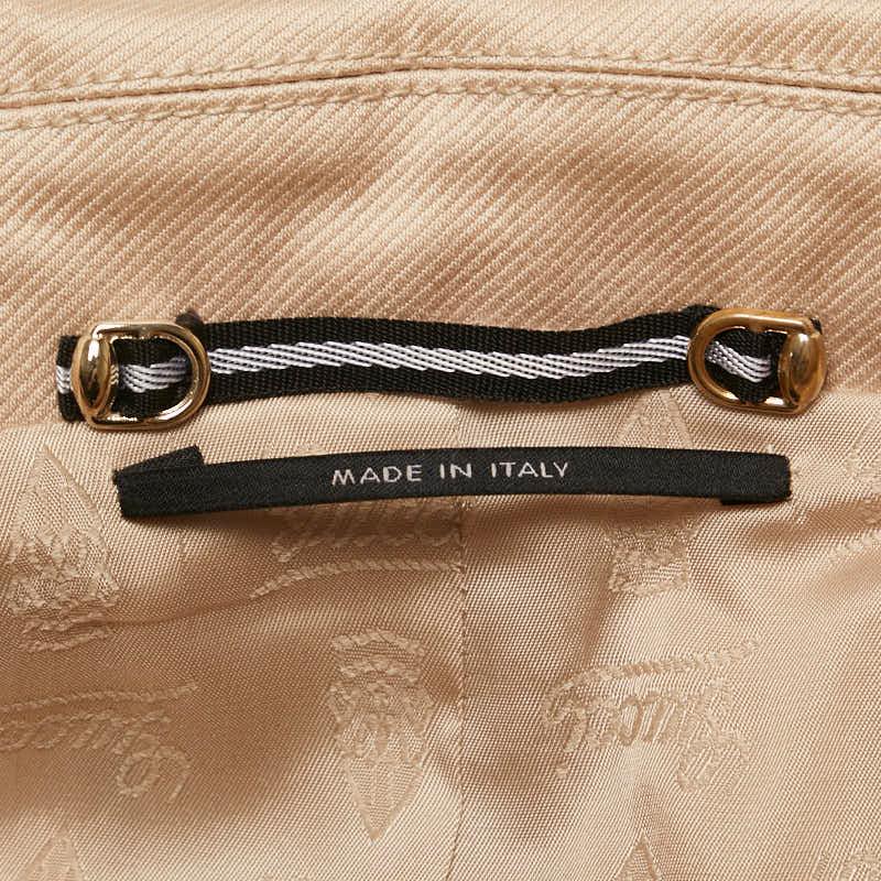 新品 タグ付き GUCCI レザー ジャケット テーラードジャケット ベージュ GUCCI(グッチ) テーラードジャケット705284 705284 ベージュ サイズ 4