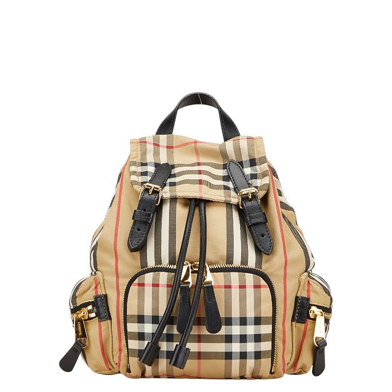 Burberry バーバリー　リュック　 バックパック　ノバチェック BURBERRY（バーバリー） ノバチェック リュック バッグパック ベージュ