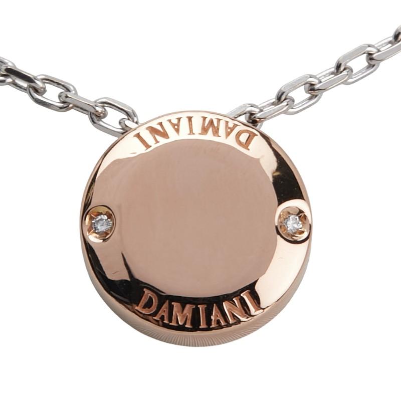 DAMIANI（ダミアーニ） ブラゾーニ 2Pダイヤ ネックレス シルバー 