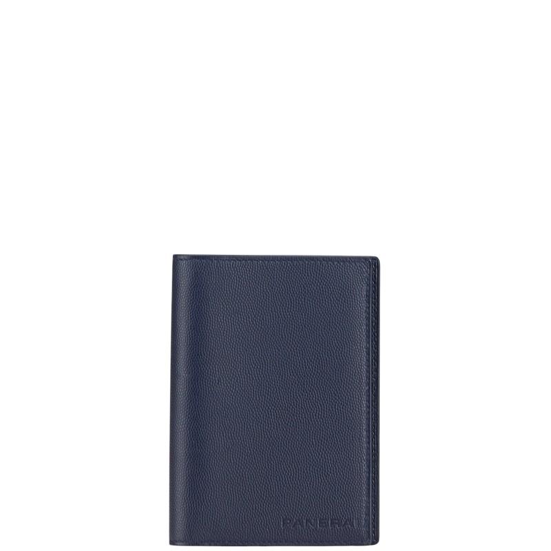 パネライ パスケース ネイビー レザー メンズ PANERAI 【中古】 OFFICINE PANERAI（オフィチーネ パネライ） パネライ パスケース