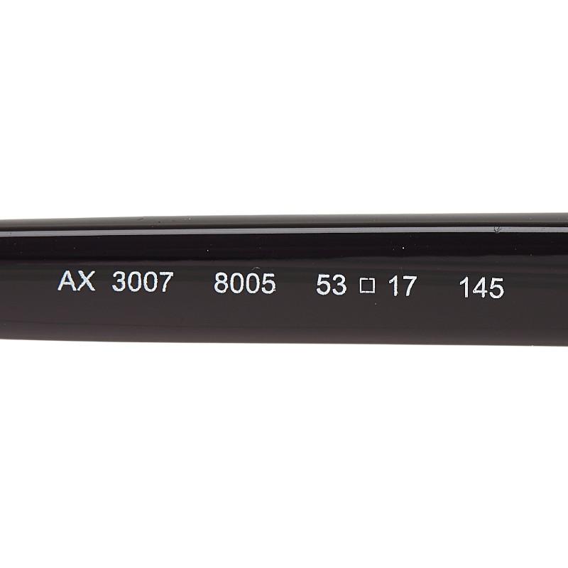 アルマーニエクスチェンジ メガネ アイウェア AX3007 8005 ブラック