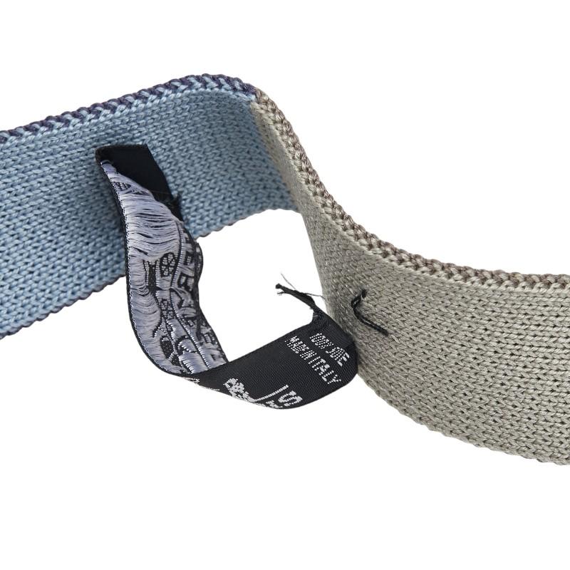 HERMES（エルメス） キャトルタン スリム ニットタイ ネクタイ ブルー