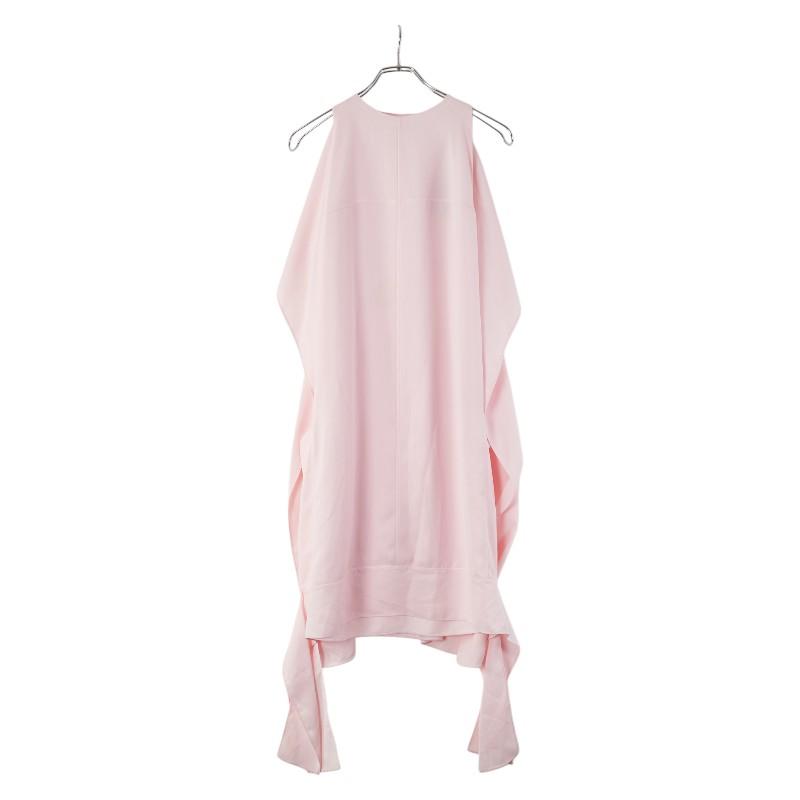 バーバリー ドレス ノースリーブワンピース サイズ:6 ピンク ポリエステル レディース BURBERRY 【中古】 BURBERRY（バーバリー） ドレス ノースリーブワンピース サイズ:6