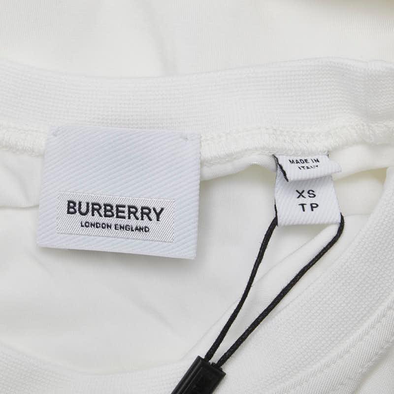 バーバリー フレアスリーブ トップス カットソー サイズ： ホワイト ポリウレタン ビスコース レディース BURBERRY 【中古】_2