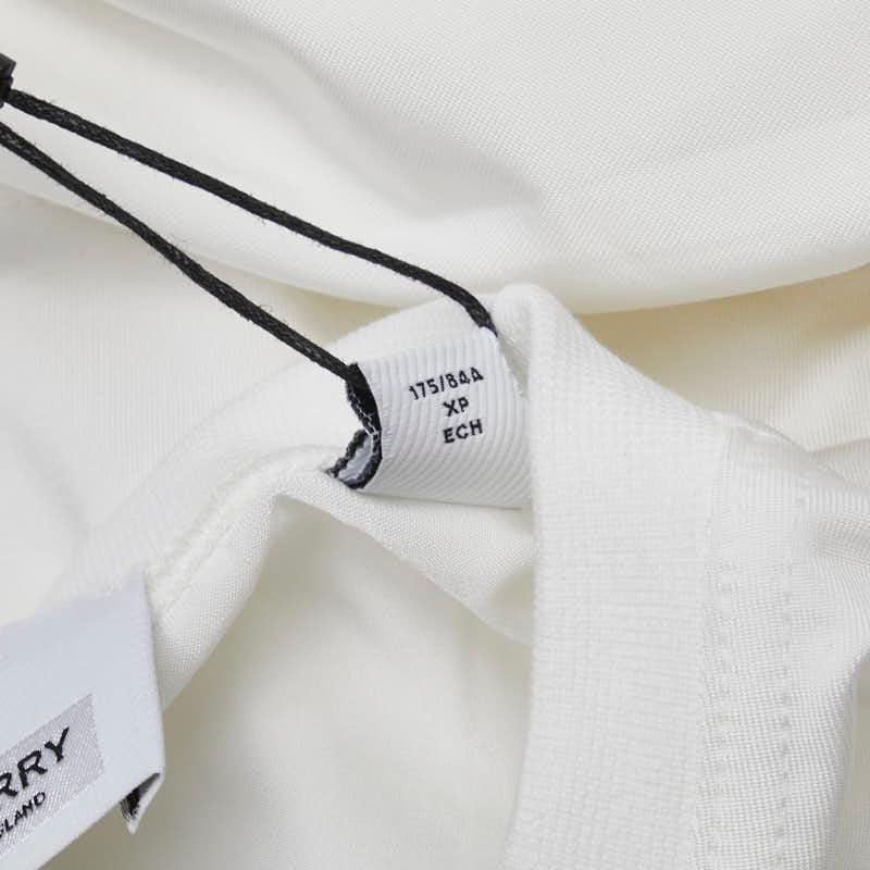 バーバリー フレアスリーブ トップス カットソー サイズ： ホワイト ポリウレタン ビスコース レディース BURBERRY 【中古】_6