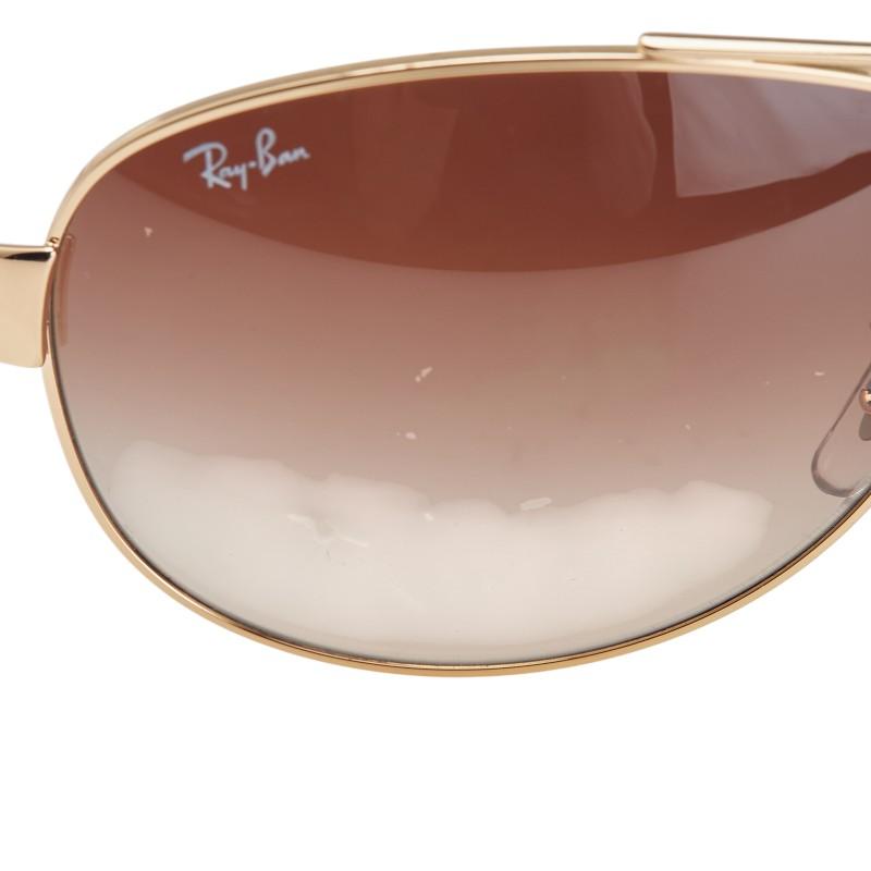 Ray-Ban ゴールドラウンドサングラス Ray-Ban レイバン ティアドロップ サングラス RB3386 ゴールド