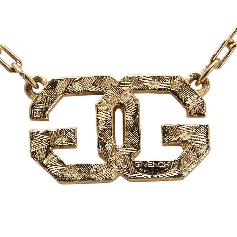 ジバンシー GGロゴ ネックレス ゴールド メッキ レディース Givenchy