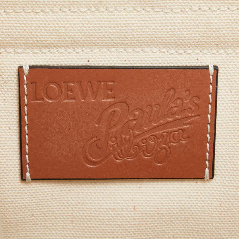 LOEWE（ロエベ） Paula's Ibiza パウラズイビザ カンバス トートバッグ