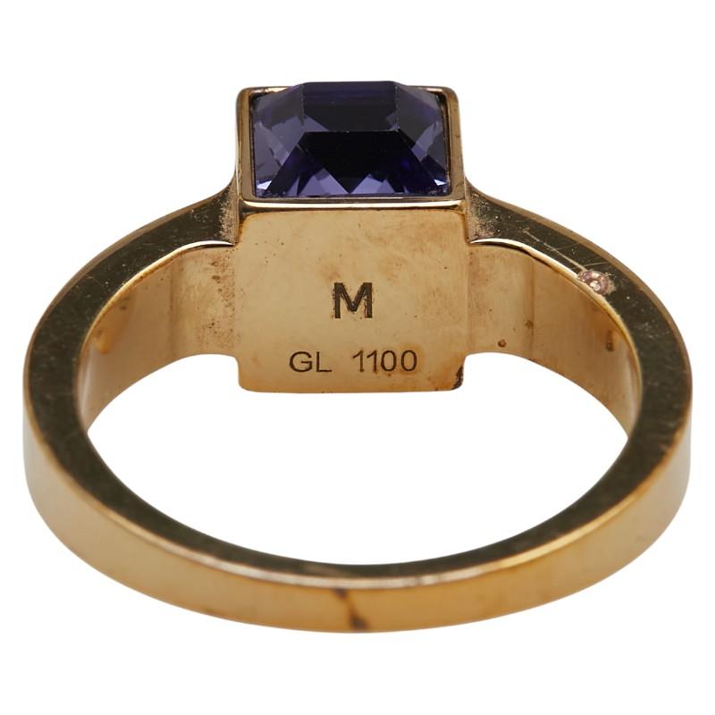 LOUIS VUITTON ルイ ヴィトン バーグ ギャンブル リング 指輪 #M