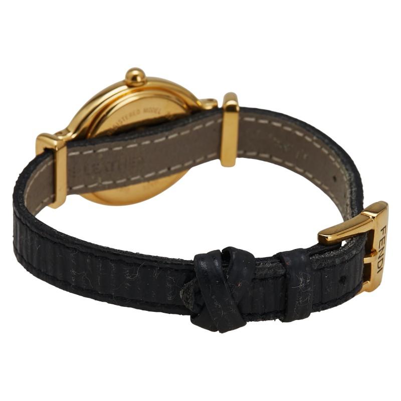 フェンディ 美品 640L カメレオン セルリアン オーバル レディース時計 フェンディ 美品 640L カメレオン セルリアン オーバル