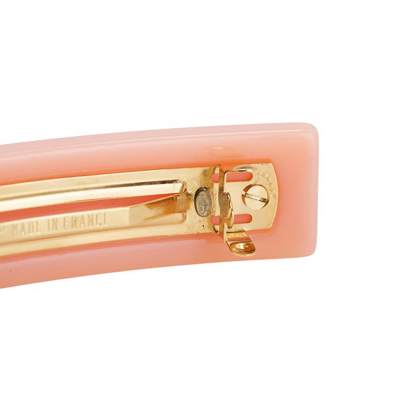 CHANEL（シャネル） ココマーク ビジュー バレッタ ピンク