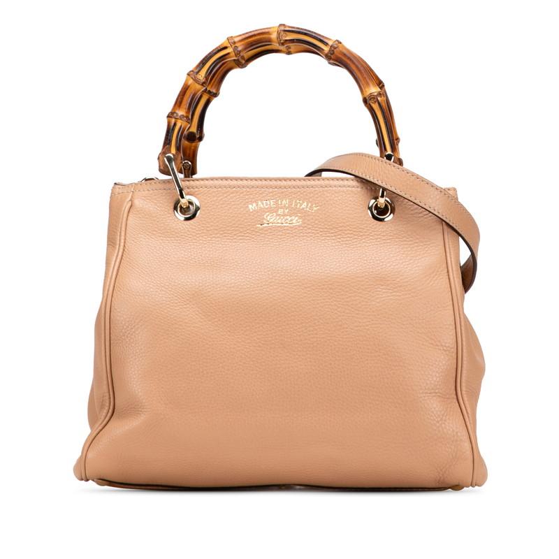 GUCCI（グッチ） バンブー ショッパー ハンドバッグ ショルダーバッグ  