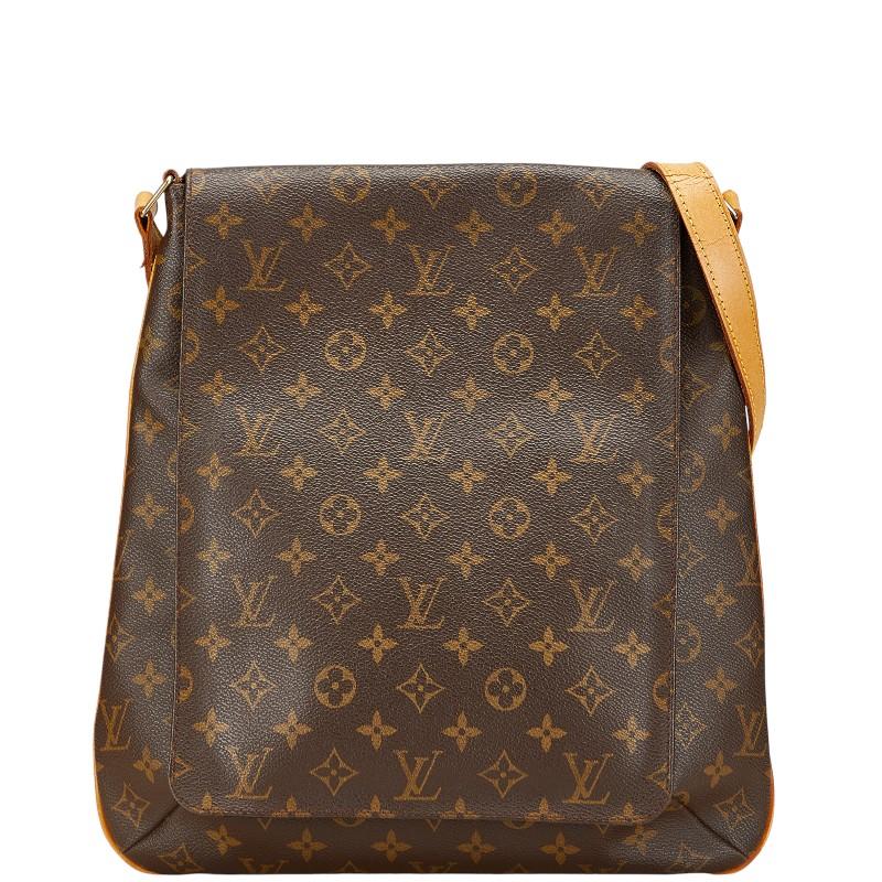 ルイ ヴィトン モノグラム ミュゼット ショルダーバッグ M51256 ブラウン PVC レザー レディース LOUIS VUITTON 【中古】 LOUIS VUITTON（ルイ・ヴィトン） ルイ ヴィトン モノグラム