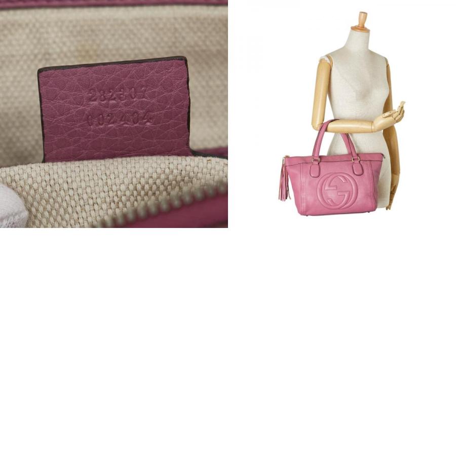 GUCCI グッチ ソーホー タッセル ショルダーバッグ トートバッグ