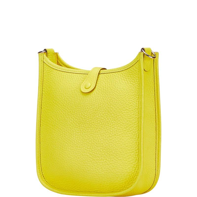 HERMES エヴリンTPM ライム ショルダーバッグ HERMES（エルメス） エヴリンTPM ショルダーバッグ ライム シルバー