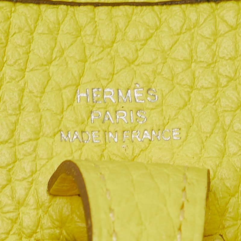 HERMES（エルメス） エヴリンTPM ショルダーバッグ ライム シルバー