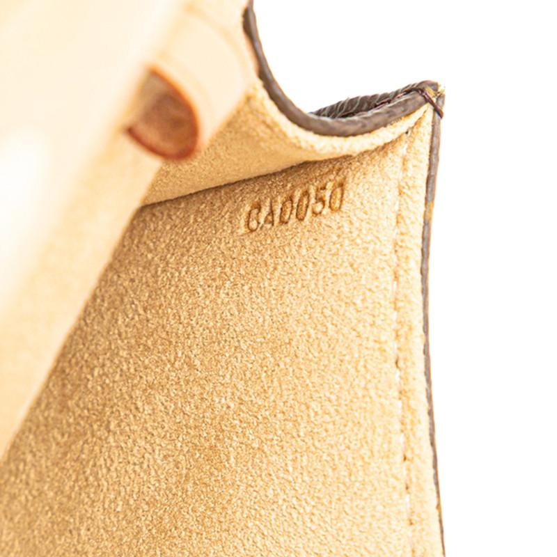 ルイ ヴィトン モノグラム ポシェット ツインPM 斜め掛け ミニ ショルダーバッグ M51854 ブラウン PVC レザー LOUIS VUITTON 【中古】
