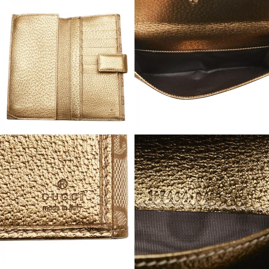 GUCCI グッチ GGキャンバス プリンシー 長財布 167464 ベージュ  