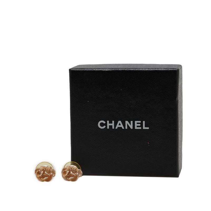 レアCHANEL 花モチーフ　ピアス CHANEL 花モチーフ ピアス シルバー 箱付き