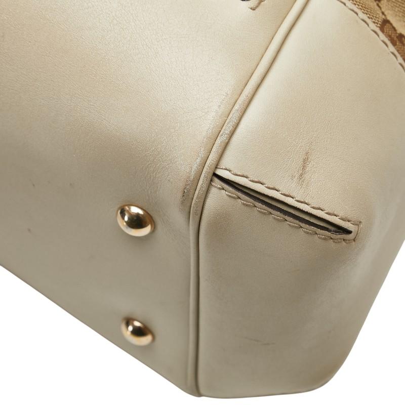 グッチ GGキャンバス シェリーライン メイフェア トートバッグ ショルダーバッグ 2WAY 257349 ベージュ キャンバス GUCCI 【中古】_5