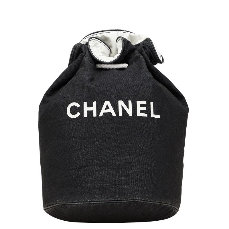 CHANEL（シャネル） ノベルティ ロゴプリント プールバッグ ワン