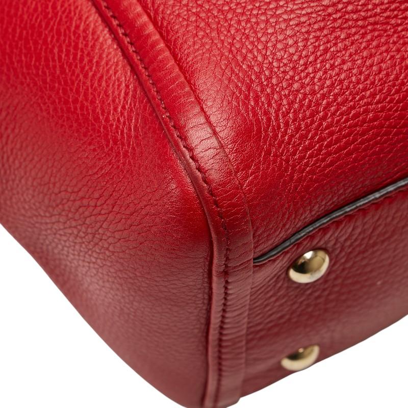 GUCCI（グッチ） ソーホー ハンドバッグ ショルダーバッグ 2WAY レッド