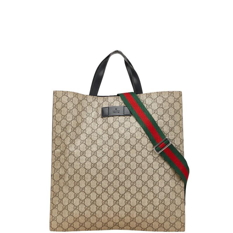 GUCCI（グッチ） GGスプリーム トートバッグ ショルダーバッグ 2WAY