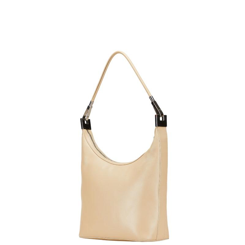 GUCCI（グッチ） ワンショルダーバッグ 001 3814 3754 ベージュ レザー