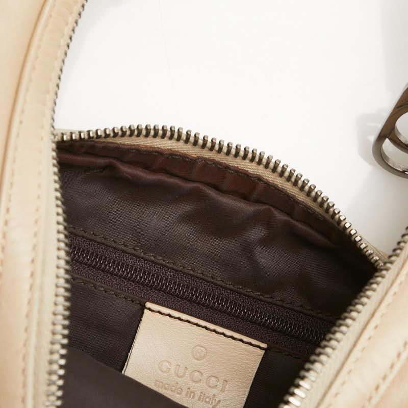 GUCCI（グッチ） ワンショルダーバッグ 001 3814 3754 ベージュ レザー