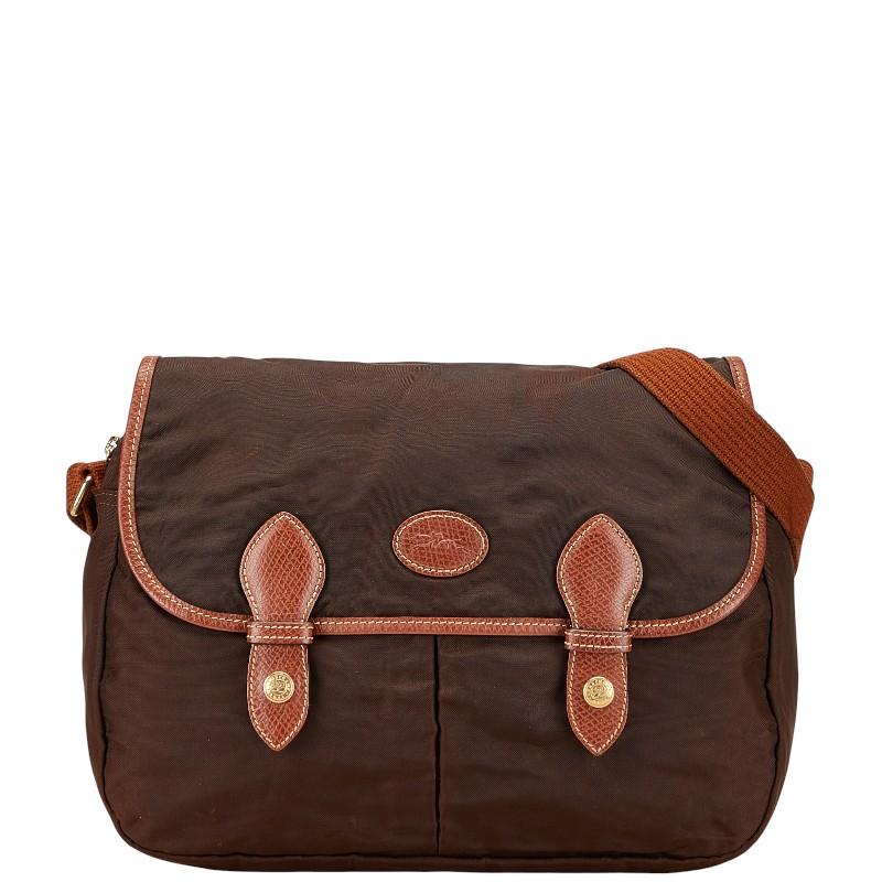 Longcha mp ショルダーバッグ ブラウン LONGCHAMP（ロンシャン） 斜め掛け ショルダーバッグ ブラウン