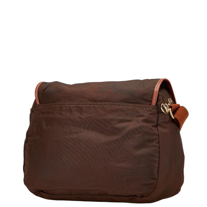 longchampブラウンレザー 2WAYショルダーバッグ LONGCHAMP ロンシャン ショルダーバッグ 2way レザー ブラウン