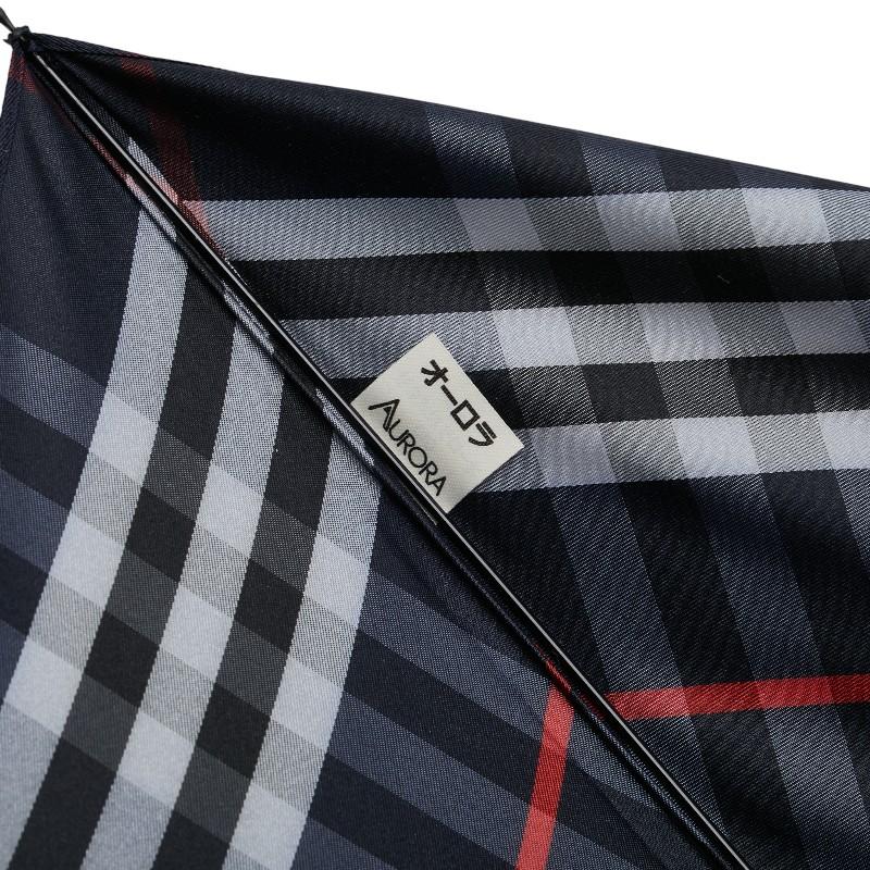 BURBERRY（バーバリー） チェック 折りたたみ傘 雨傘 ネイビー マルチ