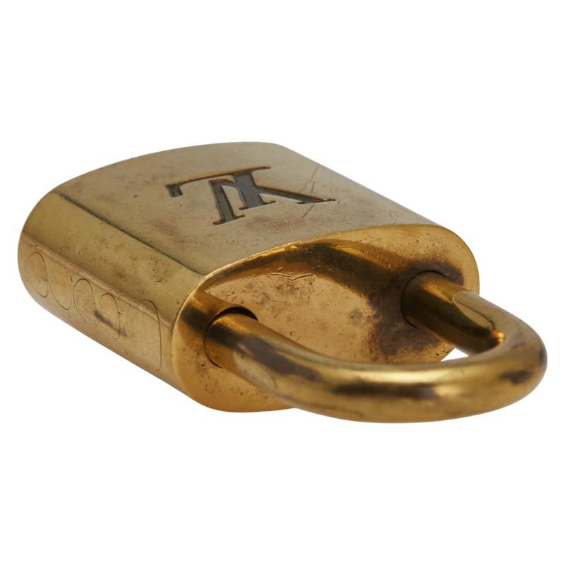 ルイ ヴィトン カデナ 南京錠 キー 5点セット ゴールド メッキ レディース LOUIS VUITTON 【中古】 LOUIS VUITTON（ルイ・ヴィトン） ルイ ヴィトン カデナ 南京錠 キー 5