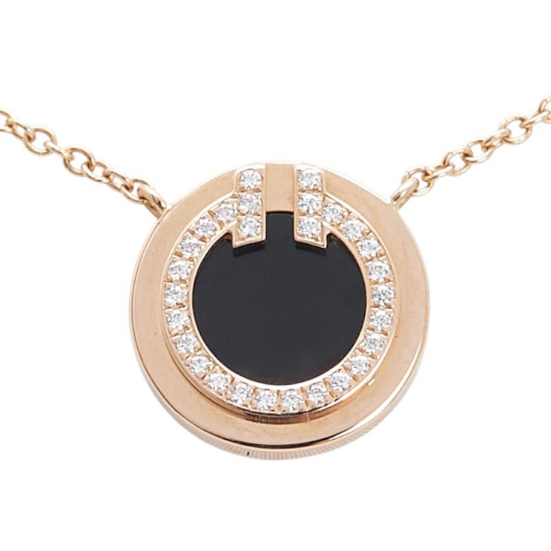 TIFFANY&Co.（ティファニー） T TWO サークル ネックレス ゴールド