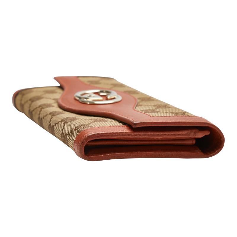 GUCCI（グッチ） GGキャンバス インターロッキングG 長財布 282434