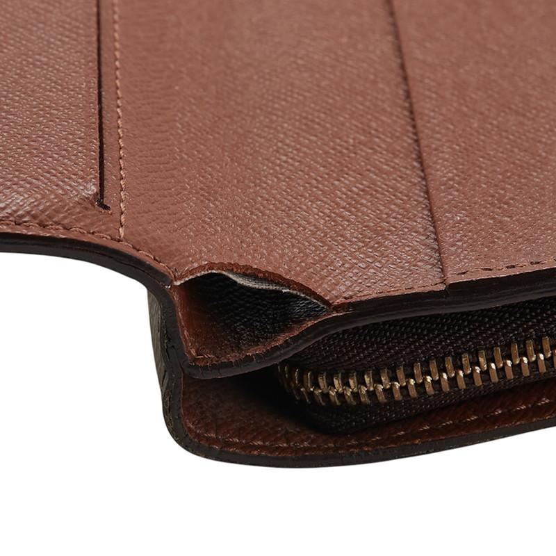 LOUIS VUITTON ルイ ヴィトン モノグラム コンパクトジップ 二つ折り  