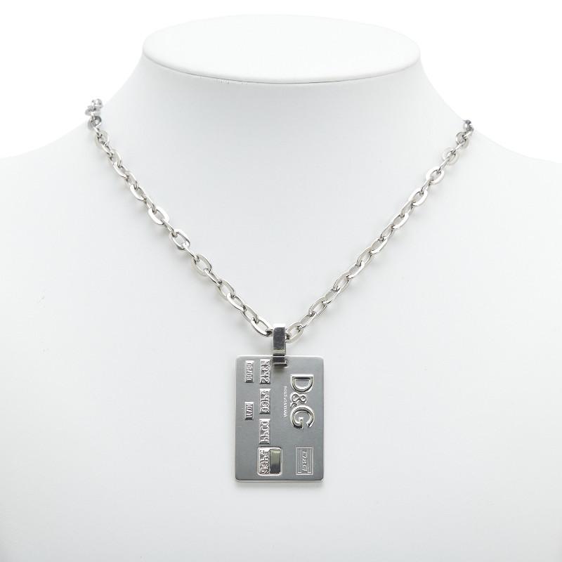 美品 ドルチェ&ガッバーナ クロス ドッグタグ ネックレス grunge 型抜き DOLCE&GABBANA ドッグタグ クロス ネックレス 【公式通販】