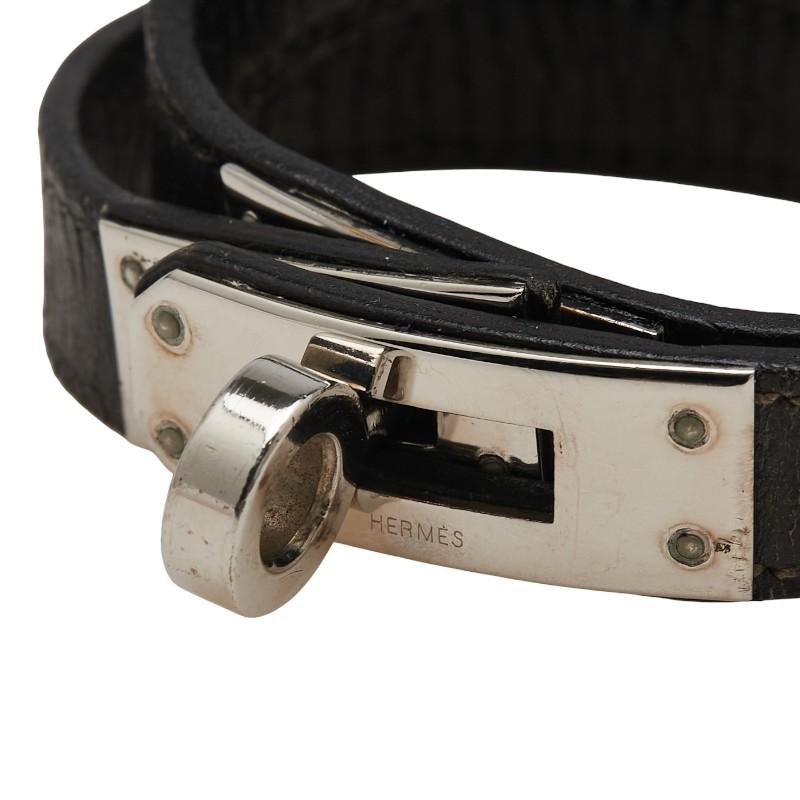 HERMES（エルメス） ケリー ドゥブルトゥール ブレスレット ブラック