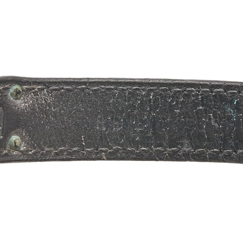 HERMES（エルメス） ケリー ドゥブルトゥール ブレスレット ブラック