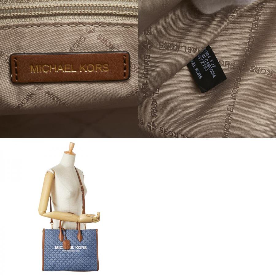 未使用品☆MICHAEL KORS シグネチャー 2way トートバッグ MICHAEL KORS（マイケルコース） MKシグネチャー トートバッグ