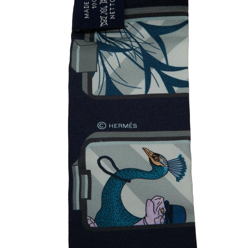 Hermes エルメス ツイリー STORY ストーリー マルチカラー タグ無し