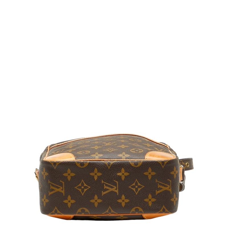 ルイ ヴィトン モノグラム ダヌーブGM 斜め掛け ショルダーバッグ M45262 ブラウン PVC レザー レディース LOUIS VUITTON 【中古】 LOUIS VUITTON（ルイ・ヴィトン） ルイ ヴィトン モノグラム ダヌーブ